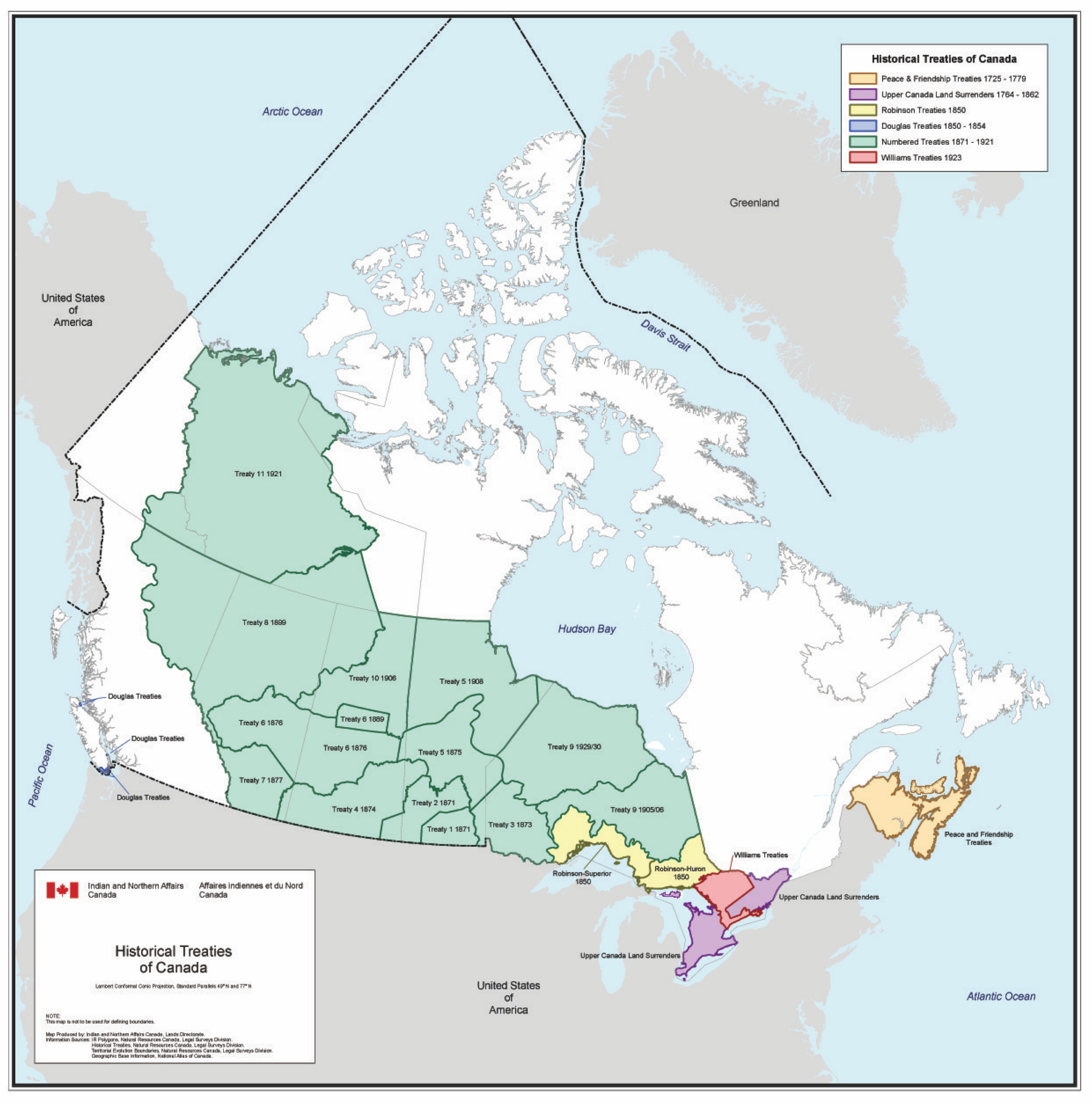 Indigenous Canada Map